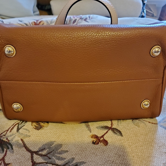 Michael Kors tan leather satchel NWOT - Picture 4 of 4